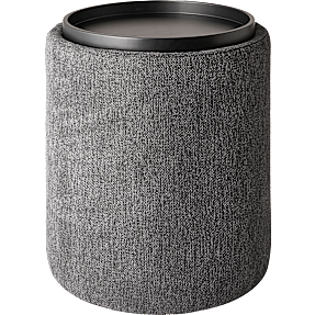 Trey puf - mørkegrå