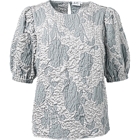 VRS dame bluse str. S - grå