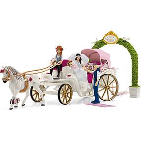 Schleich bryllupshestevogn 42641