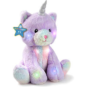 F.A.O. Schwarz® Kittycorn bamse med lys og lyd 38 cm