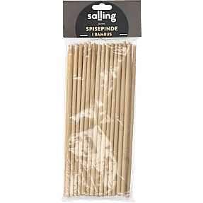 Salling spisepinde i bambus 30 stk.