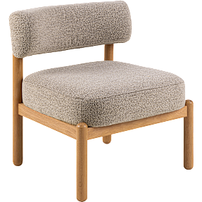 Burley loungestol - beige