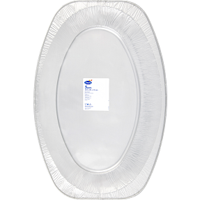 Duni serveringsfad 5-pak - sølvfarvet