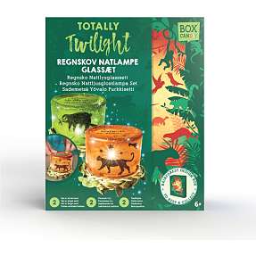 Box candiy natlampe glassæt - regnskov