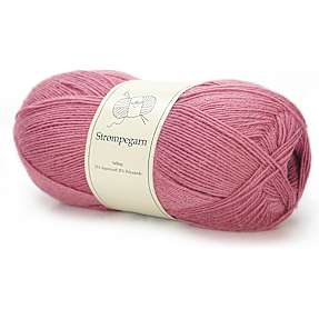 Salling strømpegarn - rosa 12896