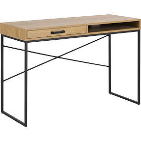 Seaford skrivebord - Egetræslook