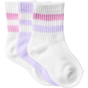 VRS baby 3-pak strømper str. 20/22 - lilla