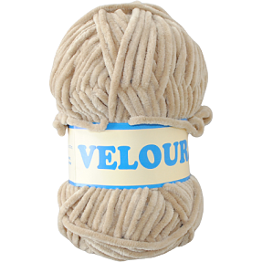 Velour garn 100g - Beige 791