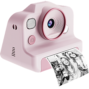 MiniLens Instant Print kamera - pink