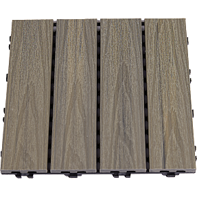 Udendørs gulvflise 30x30cm - lysegrå