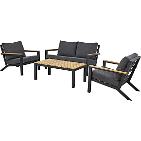 Mendoza loungesæt - antracit