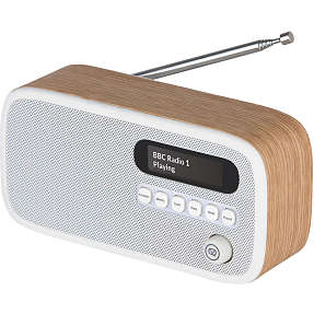 VQ Dexter DAB+/FM/Bluetooth - træ