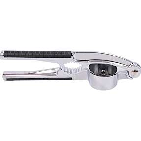 Køkkenchef hvidløgspresser - sølv/sort