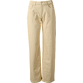 VRS dame wide jeans str. 46 - gul