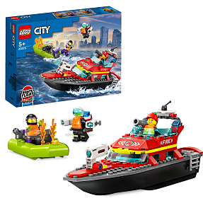 LEGO City 60373 Brandvæsnets redningsbåd