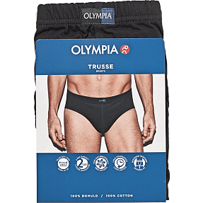 Olympia herre trusse str. M - sort