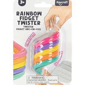 Keycraft regnbue fidget twister