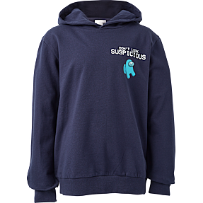 Among Us hættetrøje str. 122/128 - blå