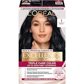 Triple Care Color permanent hårfarve 1 Black