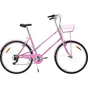 PUCH Trendy damecykel 7 gear 28" - lyserød