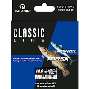 CLASSIC Mono fiskeline - fluor yellow