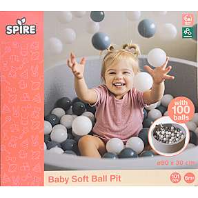 Spire blød boldpool med 100 legekugler