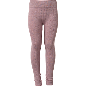 VRS børne termo leggings str. 110/116 - rosa