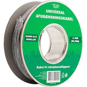 Universalt kantkabel til robotplæneklipper – 50 m