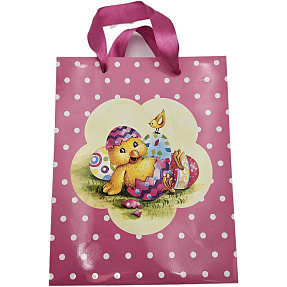 Påske gavepose 23x18 cm - flere varianter - assorteret