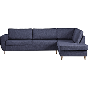 Rom Nordic højrevendt open-end sofa -  navy