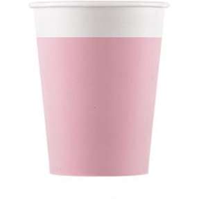 Papkrus 200 ml 8-pak - lyserød