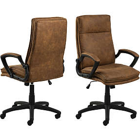 Brad kontorstol - brun