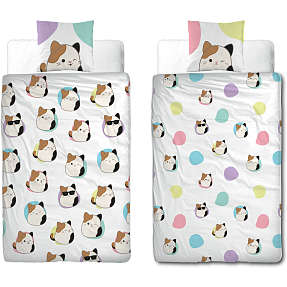 Squishmallows sengetøj - 100x140 cm