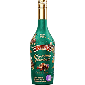 Cremelikør m. chokolade- og hasselnødsmag