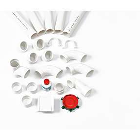 Rørpakke med 1 sugekontakt