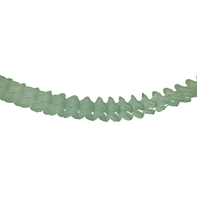 Salling guirlande i papir L: 4 meter - Grøn