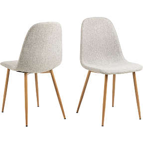 Celia spisebordsstol - lysegrå