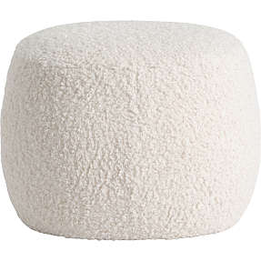 Theodore puf - råhvid