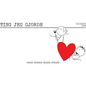 Ting jeg gjorde kalender 2026 - Maren Uthaug