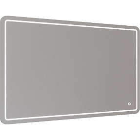 Allibert spejl med integreret LED lys 120x80 cm