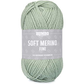 BUMBO Soft Merino Fine Uldgarn - Lysgrøn 1131