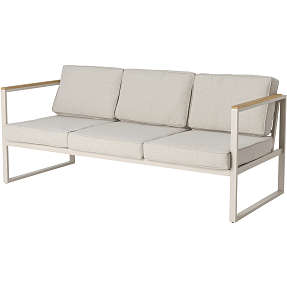 Ohio 3-personers loungesofa - sandy grey