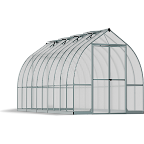 Bella drivhus - sølvfarvet