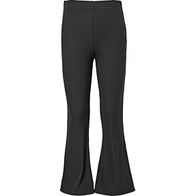 VRS børne rib leggings med vidde str. 98 - sort