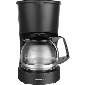 Køkkenchef kaffemaskine 0,6 liter - sort