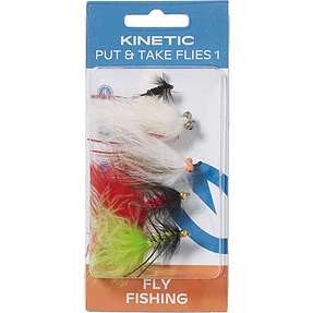 Kinetic put n' take fluesæt 5 stk.