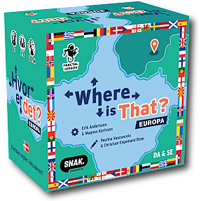 Hvor Er Det? brætspil - Europa
