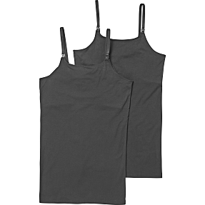 VRS dame 2-pak amme undertrøje str. XL - sort