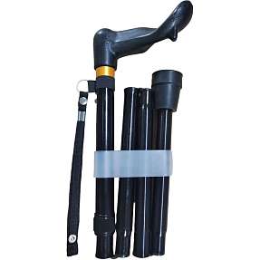 Actiumplus stok til venstre hånd- sort