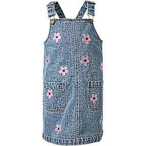 VRS børne kjole str. 98/104 - blå